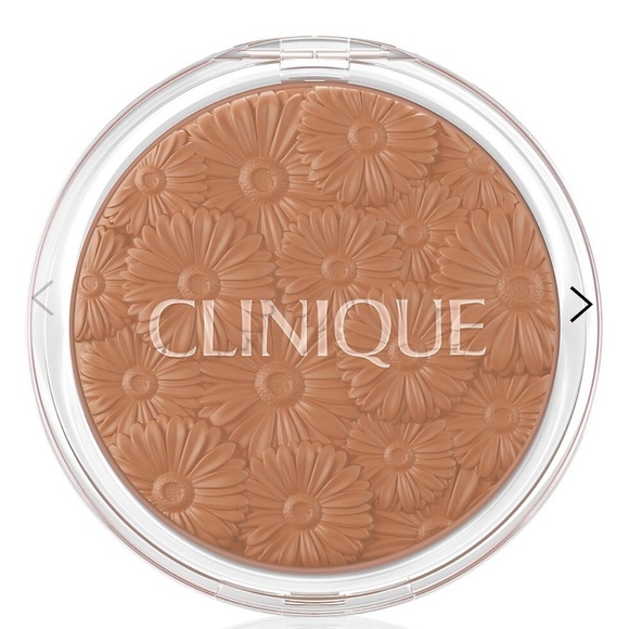 NEW FULL SIZE CLINIQUE POWDER POP FLOWER BRONZER IN SHADE SOLAR POP 9g - Picture 2 of 11